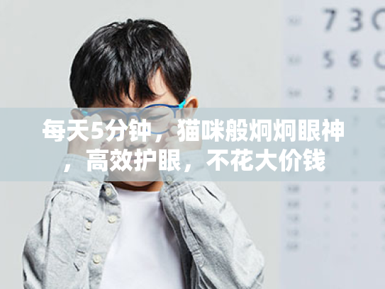 每天5分钟,猫咪般炯炯眼神,高效护眼,不花大价钱 每天5分钟,猫咪般炯炯眼神,高效护眼,不花大价钱