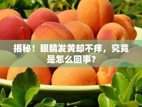揭秘!眼睛发黄却不痒,究竟是怎么回事?