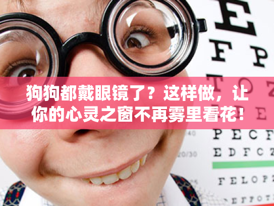 狗狗都戴眼镜了？这样做，让你的心灵之窗不再雾里看花！