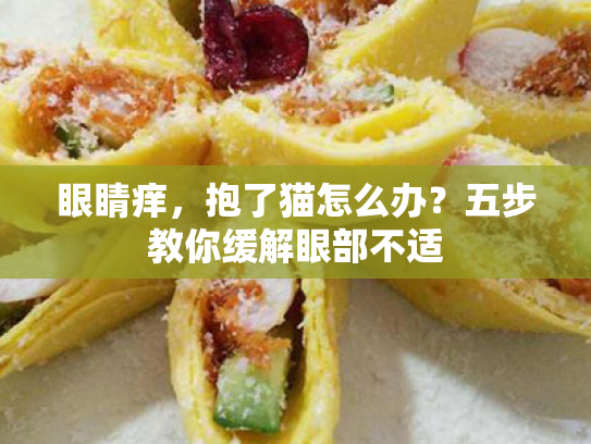 眼睛痒,抱了猫怎么办?五步教你缓解眼部不适